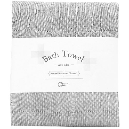 Nawrap Binchotan Active Charcoal Bath Towel Antibacterial - Packaging