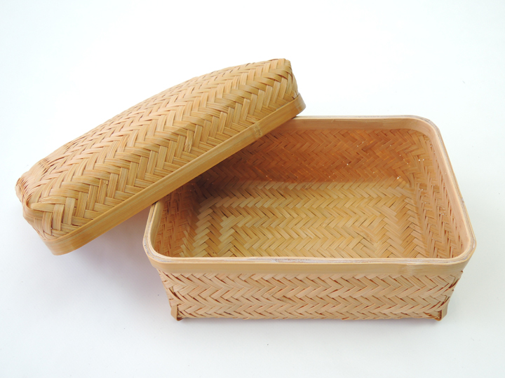 Handmade Braided Bamboo Bento Box