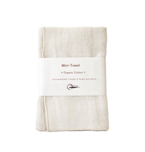 Nawrap Mini Towel Organic Cotton Ivory White