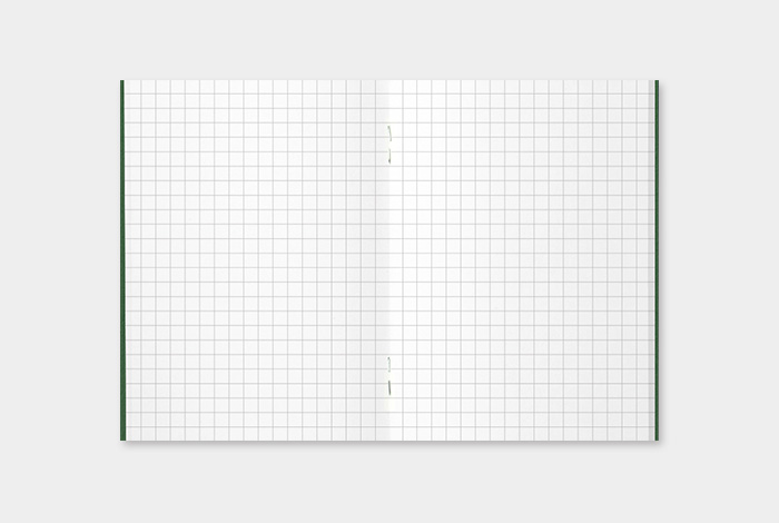 Traveler's Notebook Grid Notebook - Passport Size
