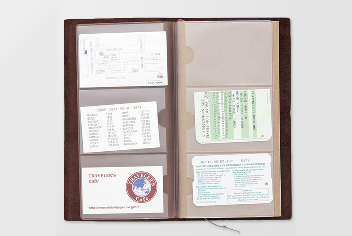 Traveler's Notebook Card File - Regular Size