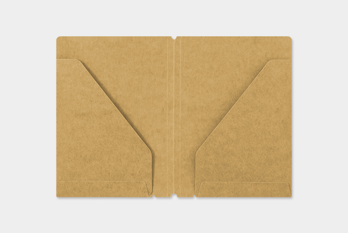 Traveler's Notebook Kraft Paper Folder - Passport Size