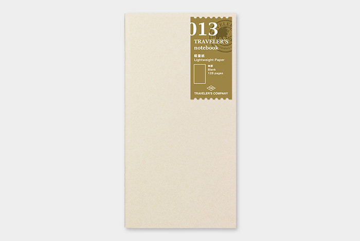 Traveler's Notebook Lightweight Paper Notebook - Regular Size