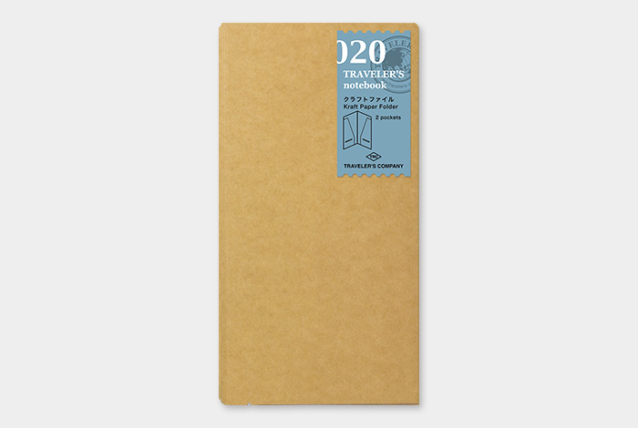 Traveler's Notebook Kraft Paper Folder - Regular Size