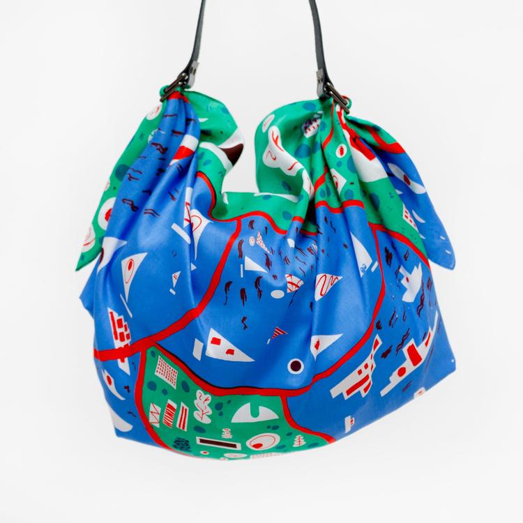 Adjustable Leather Strap for Furoshiki Bag by Link