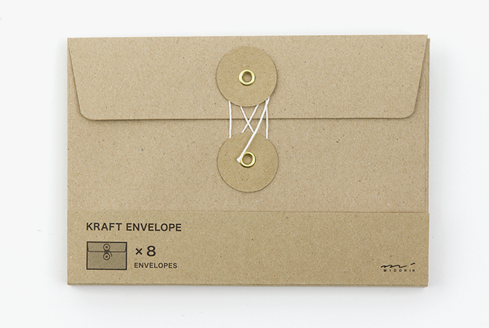 Traveler's Notebook Kraft Paper Envelopes Brown
