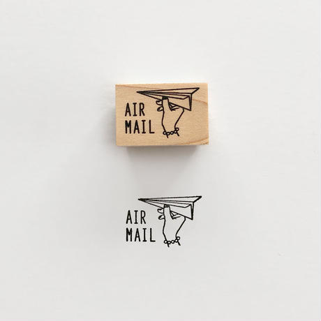 Knoop Rubber Stamp «AIR MAIL»