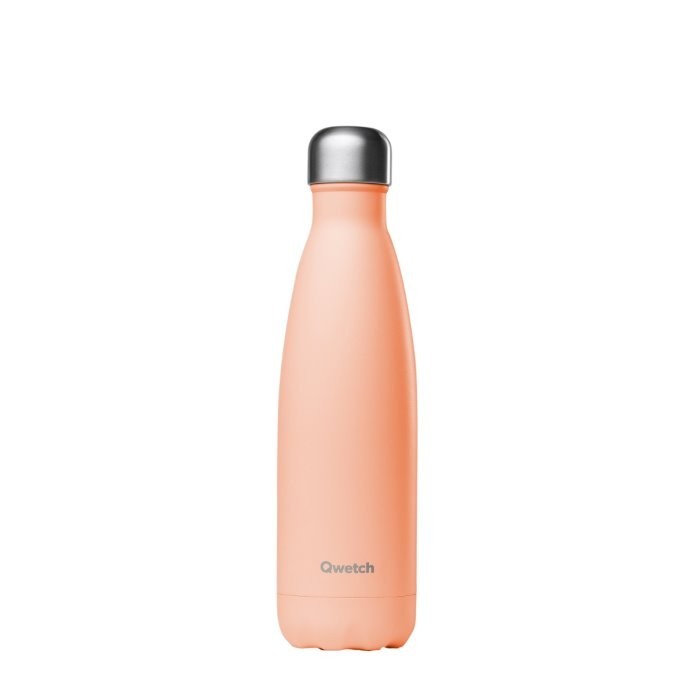 Qwetch Insulated Stainless Steel Bottle Peach