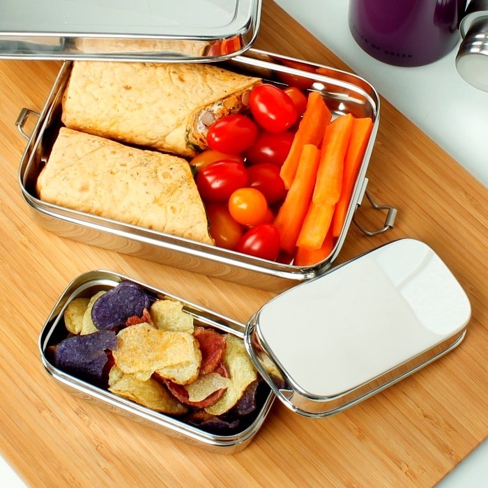 Stainless Steel Lunch Box with Mini Container - Rampur