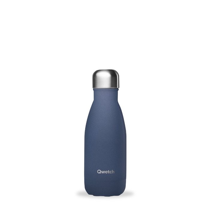 Qwetch Insulated Stainless Steel Bottle Blue - 260ml