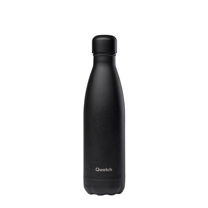 Insulated Stainless Steel Bottle All Black - 500ml