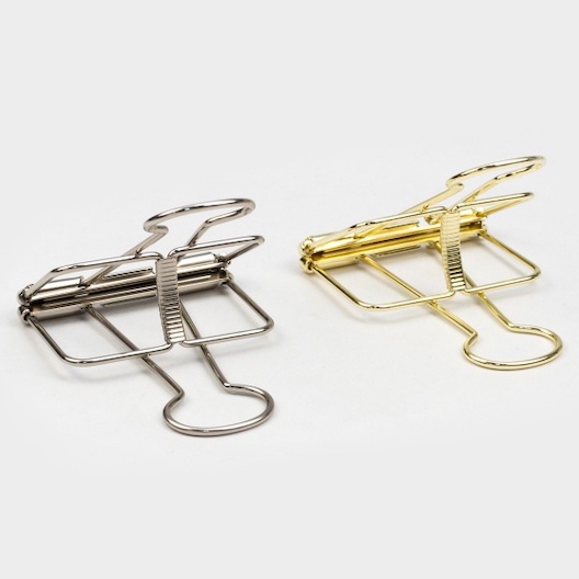 Tools to Liveby Binder Clips - Gold 51mm