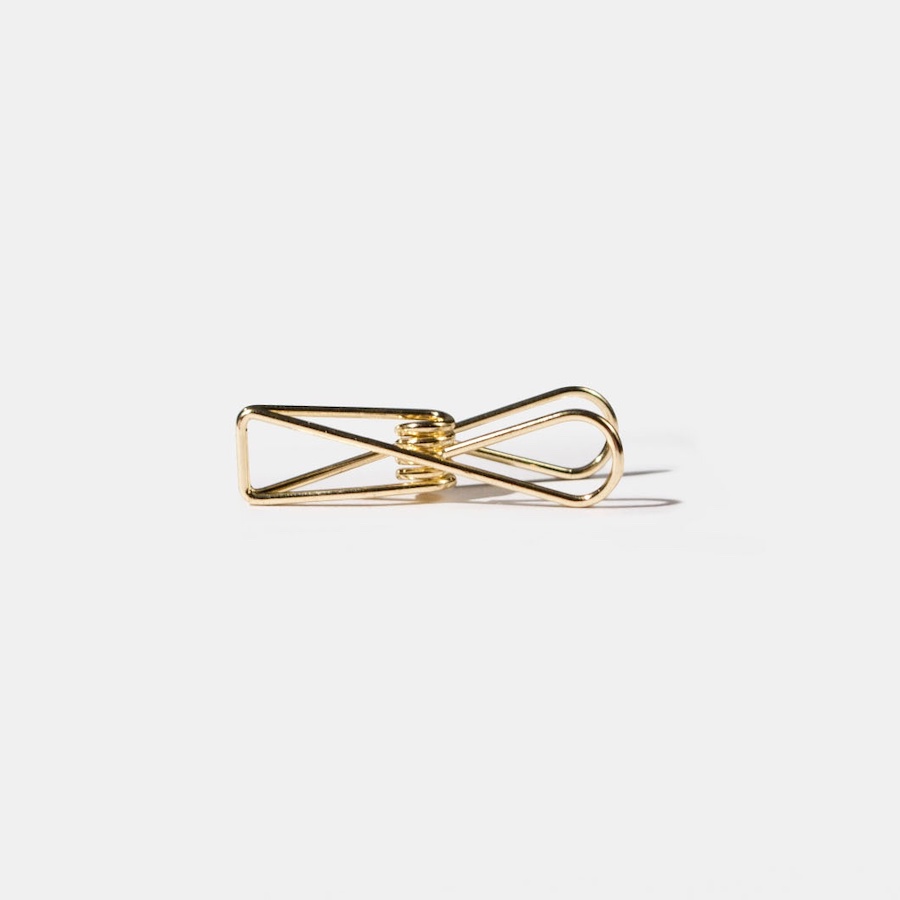 Wire Clips – Gold - Live Green