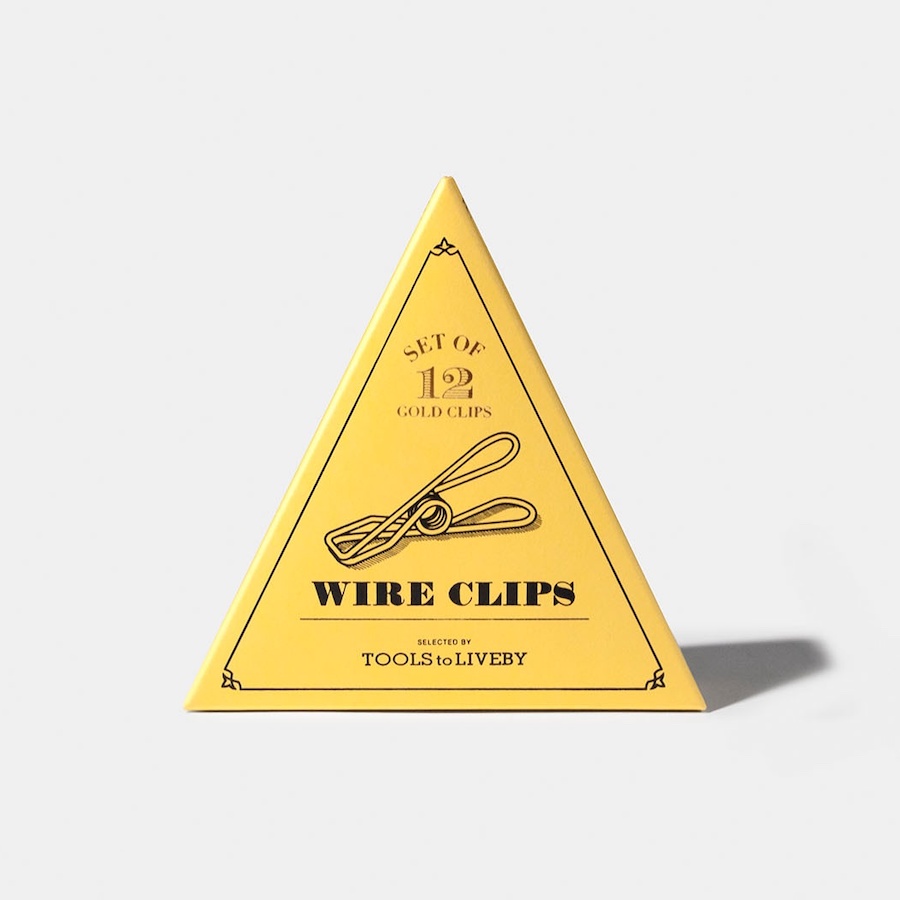Tools to Liveby Wire Clips – Gold