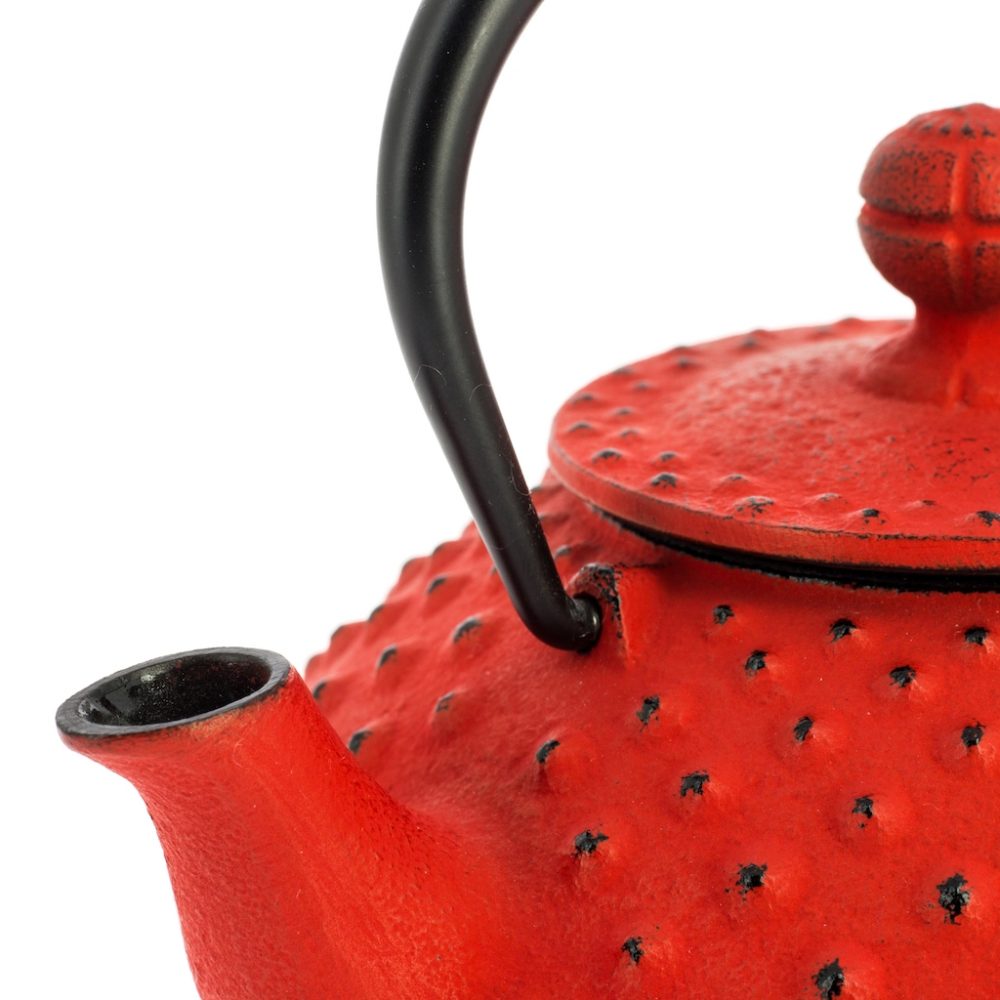 Iwachu Cast Iron Teapot Kambin – Red 320ml
