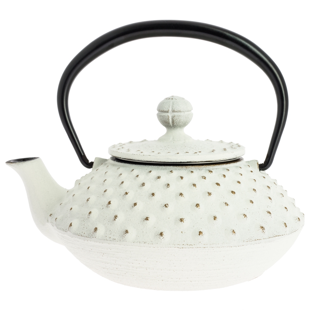 Iwachu Cast Iron Teapot Kambin – White 320ml
