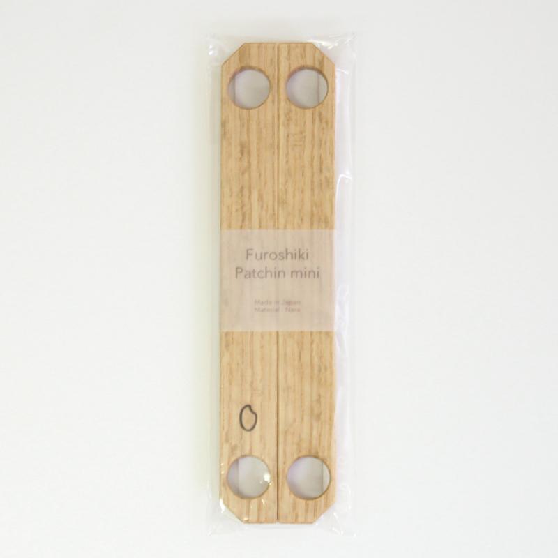 Small Magnetic Wooden Handle for Furoshiki Bag – Oak