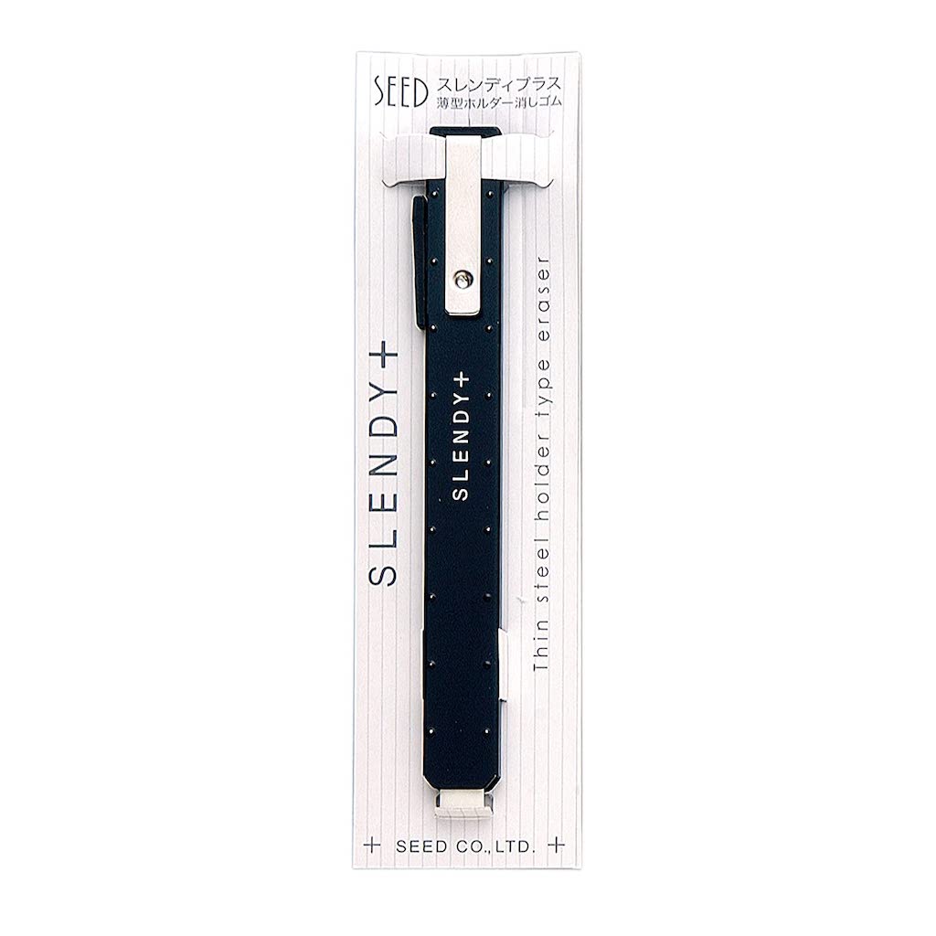 Seed Slendy+ Retractable Eraser – Black